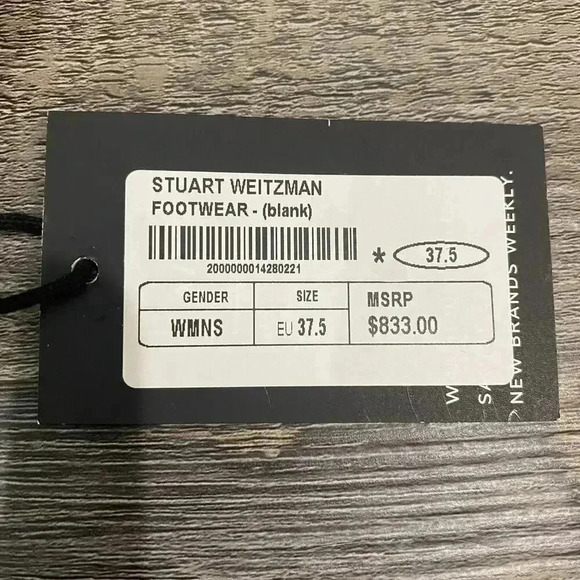 NWT Stuart Weitzman $830 Charli Sport Platform Booties Block Heel White Size 7B - Picture 14 of 14